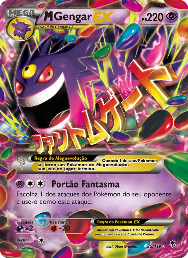 M-Gengar EX (Phantom Forces #35/119)