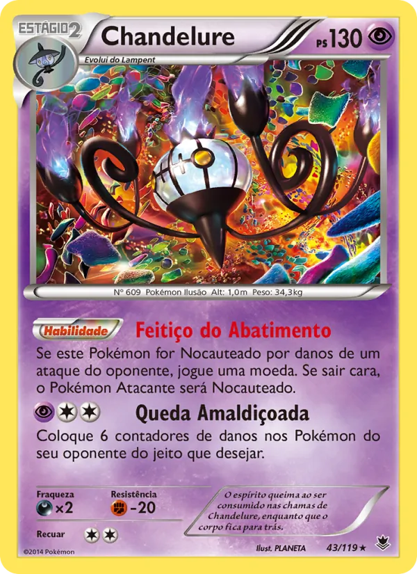 Chandelure (Phantom Forces #43/119)