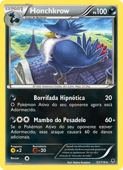 Honchkrow (Phantom Forces #52/119)