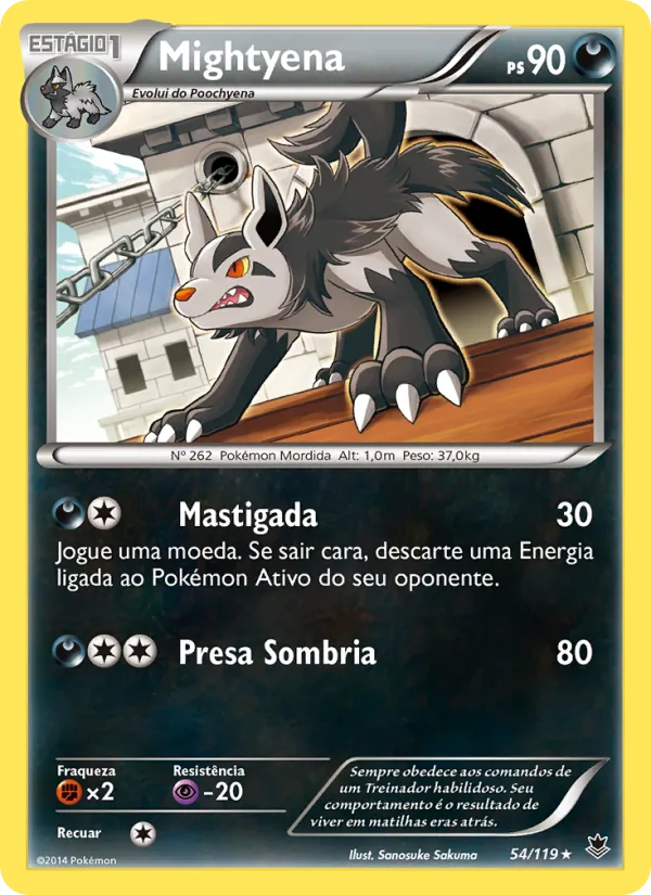 Mightyena (Phantom Forces #54/119)