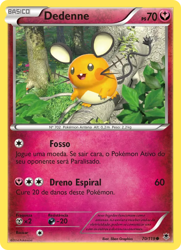 Dedenne (Phantom Forces #70/119)