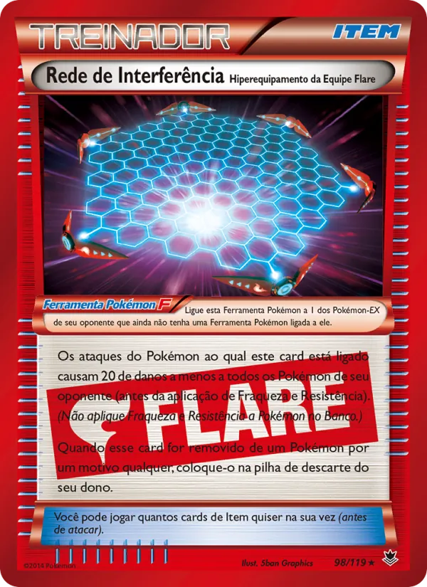 Rede de Interferência – Hiperequipamento da Equipe Flare (Phantom Forces #98/119)