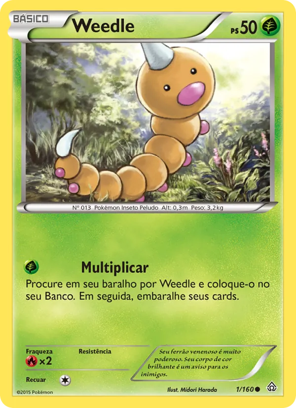 Weedle (Primal Clash #1/160)