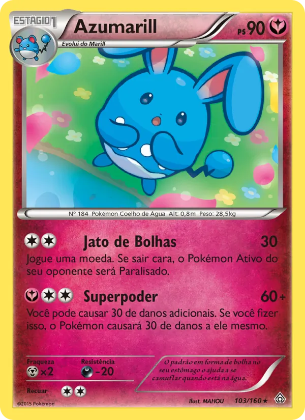 Azumarill (Primal Clash #103/160)