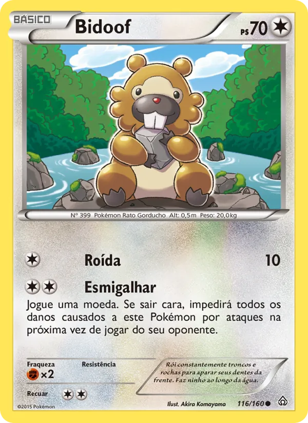 Bidoof (Primal Clash #116/160)