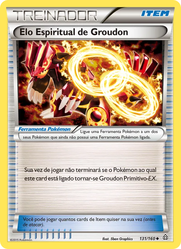 Elo Espiritual de Groudon (Primal Clash #131/160)