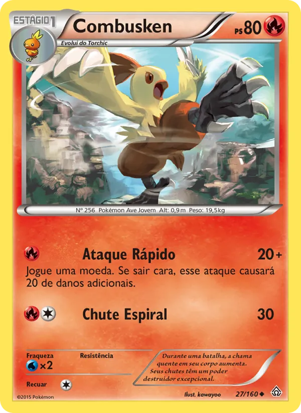 Combusken (Primal Clash #27/160)