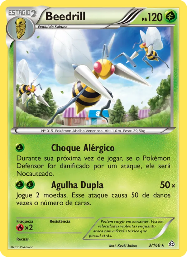 Beedrill (Primal Clash #3/160)