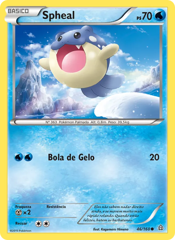 Spheal (Primal Clash #46/160)