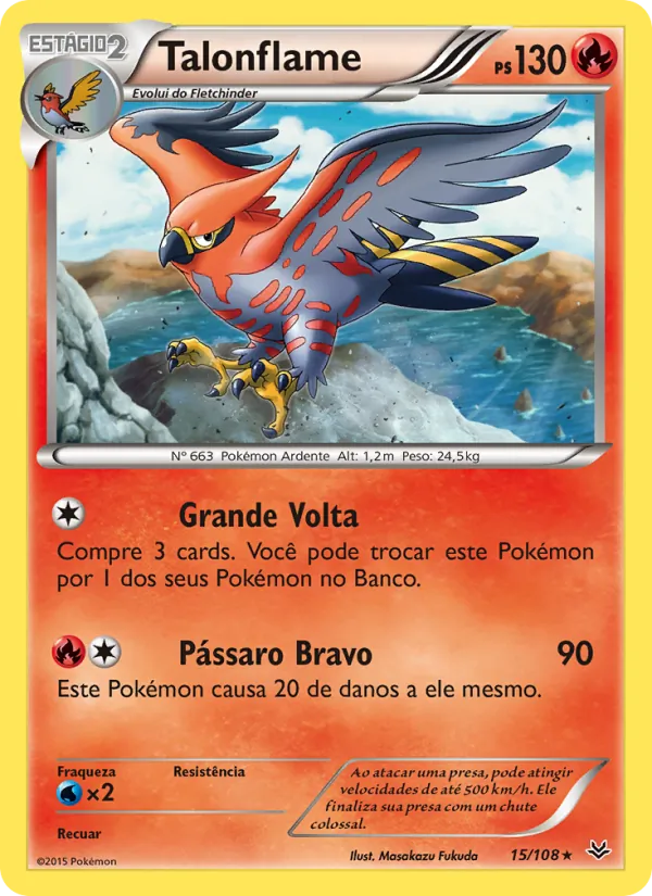 Talonflame (Roaring Skies #15/108)