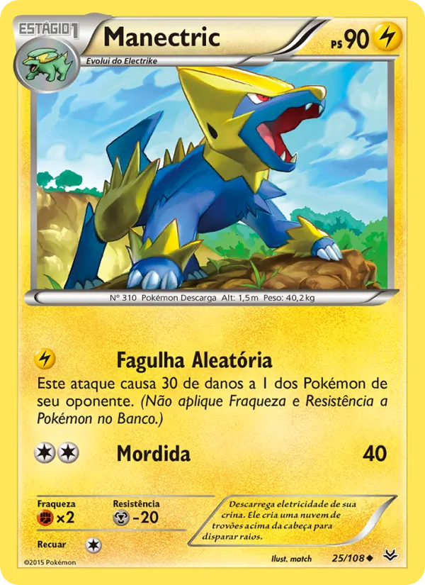 Manectric (Roaring Skies #25/108)