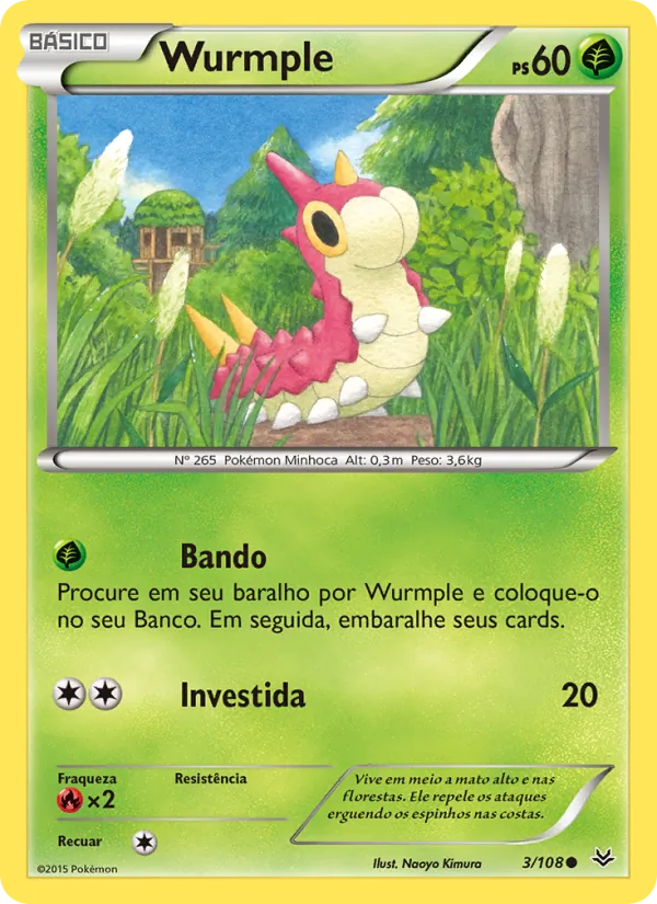 Wurmple (Roaring Skies #3/108)