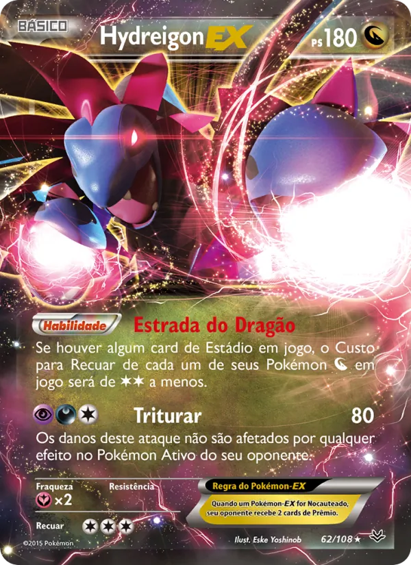 Hydreigon EX (Roaring Skies #62/108)