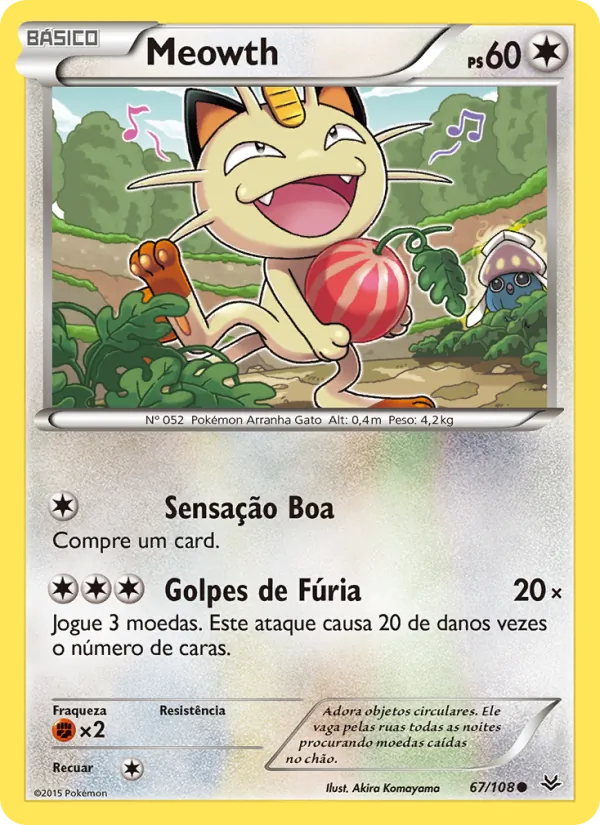 Meowth (Roaring Skies #67/108)