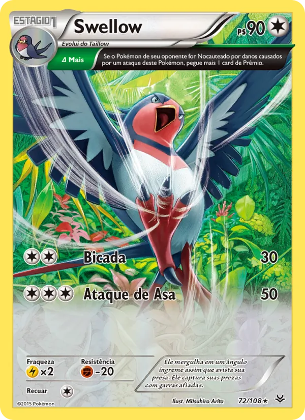 Swellow (Roaring Skies #72/108)