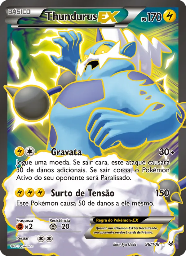 Thundurus EX (Roaring Skies #98/108)
