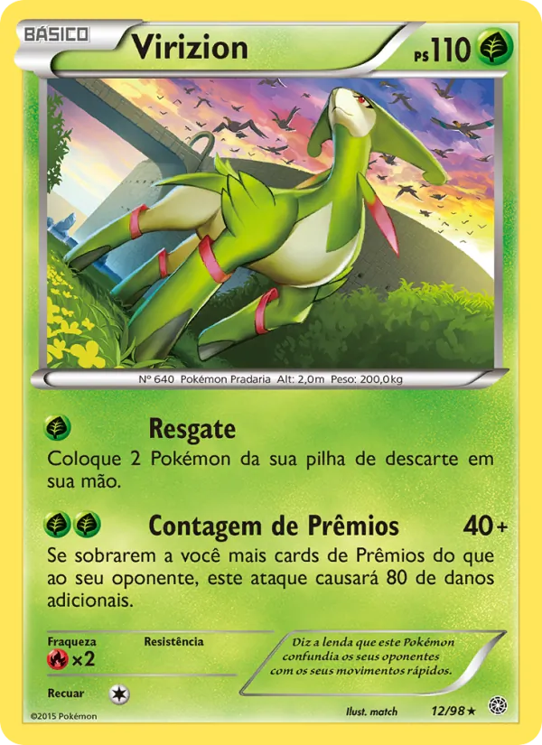 Virizion (Ancient Origins #12/98)