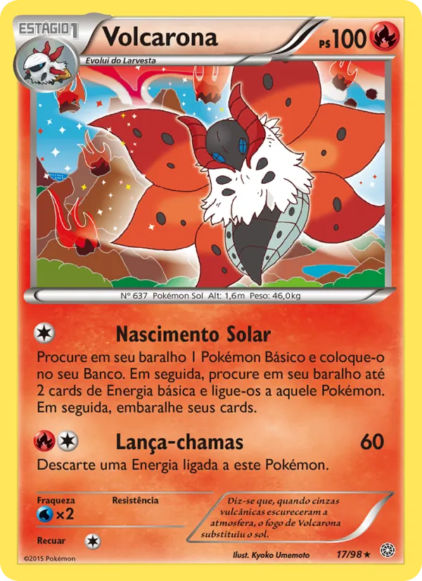 Volcarona (Ancient Origins #17/98)
