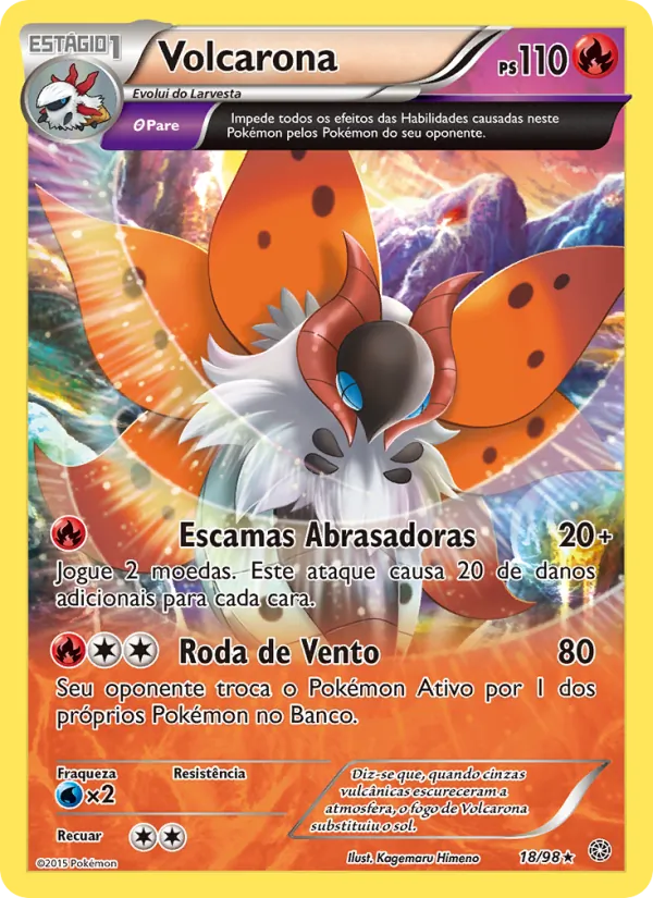 Volcarona (Ancient Origins #18/98)