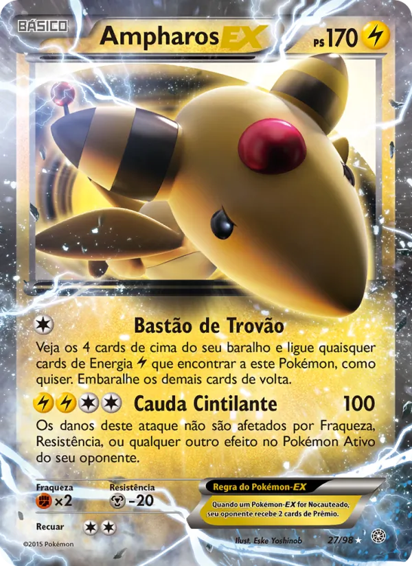Ampharos EX (Ancient Origins #27/98)