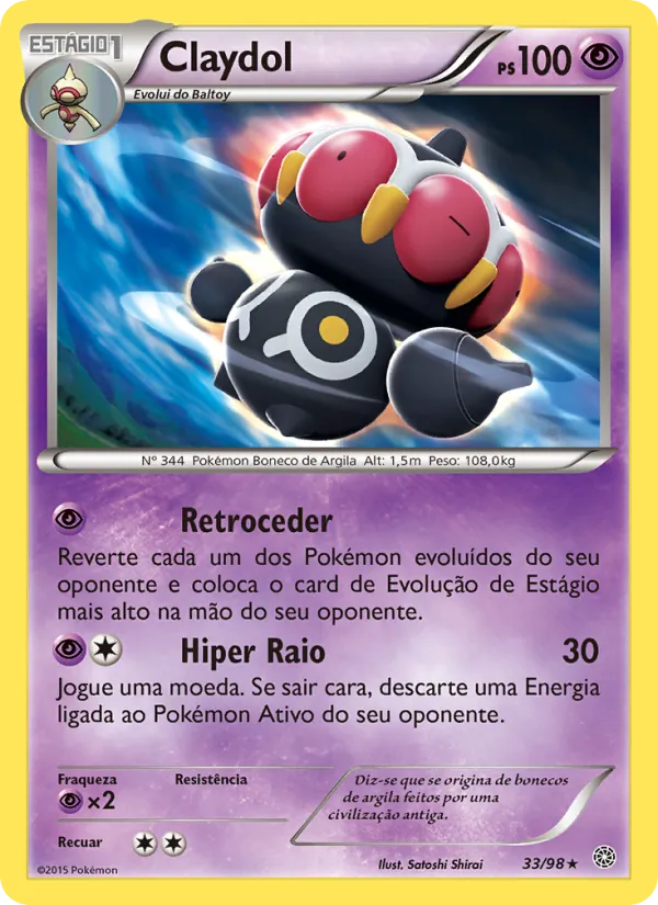 Claydol (Ancient Origins #33/98)