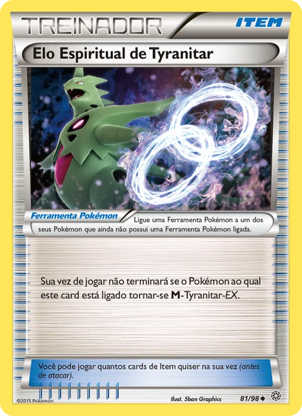 Elo Espiritual de Tyranitar (Ancient Origins #81/98)