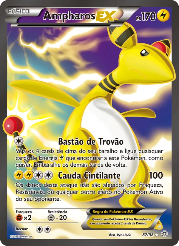 Ampharos EX (Ancient Origins #87/98)