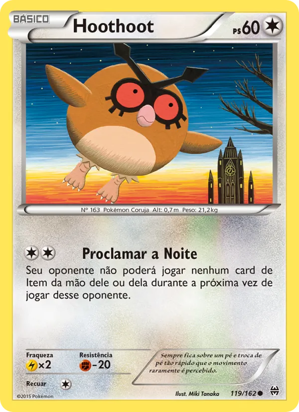 Hoothoot (BREAKthrough #119/162)