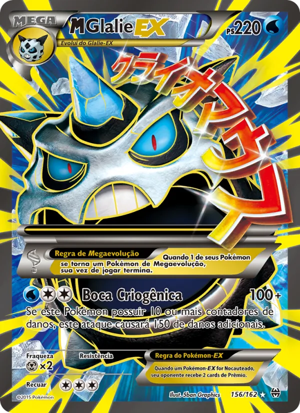 M-Glalie EX (BREAKthrough #156/162)