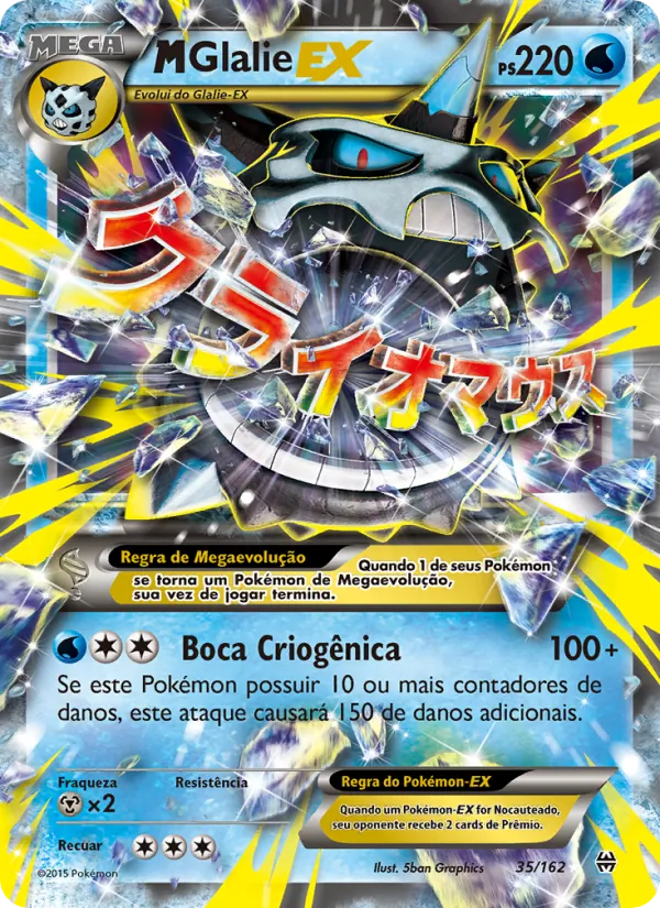 M-Glalie EX (BREAKthrough #35/162)