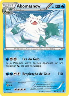 Abomasnow (BREAKthrough #40/162)