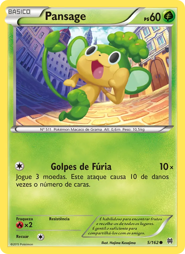 Pansage (BREAKthrough #5/162)