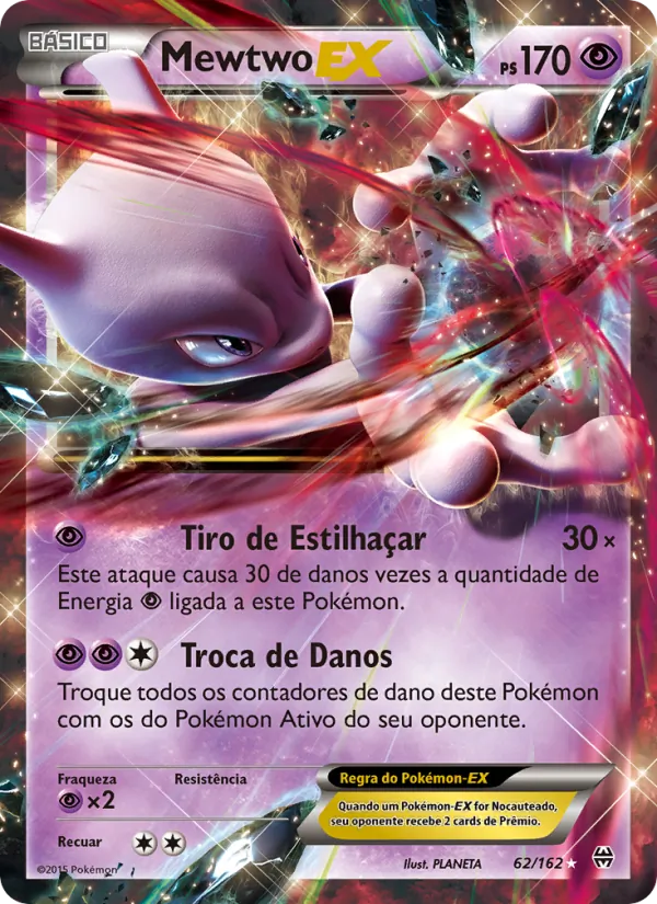 Mewtwo EX (BREAKthrough #62/162)
