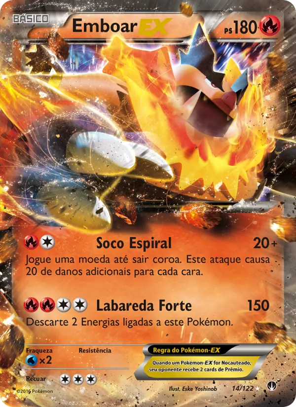 Emboar EX (BREAKpoint #14/122)